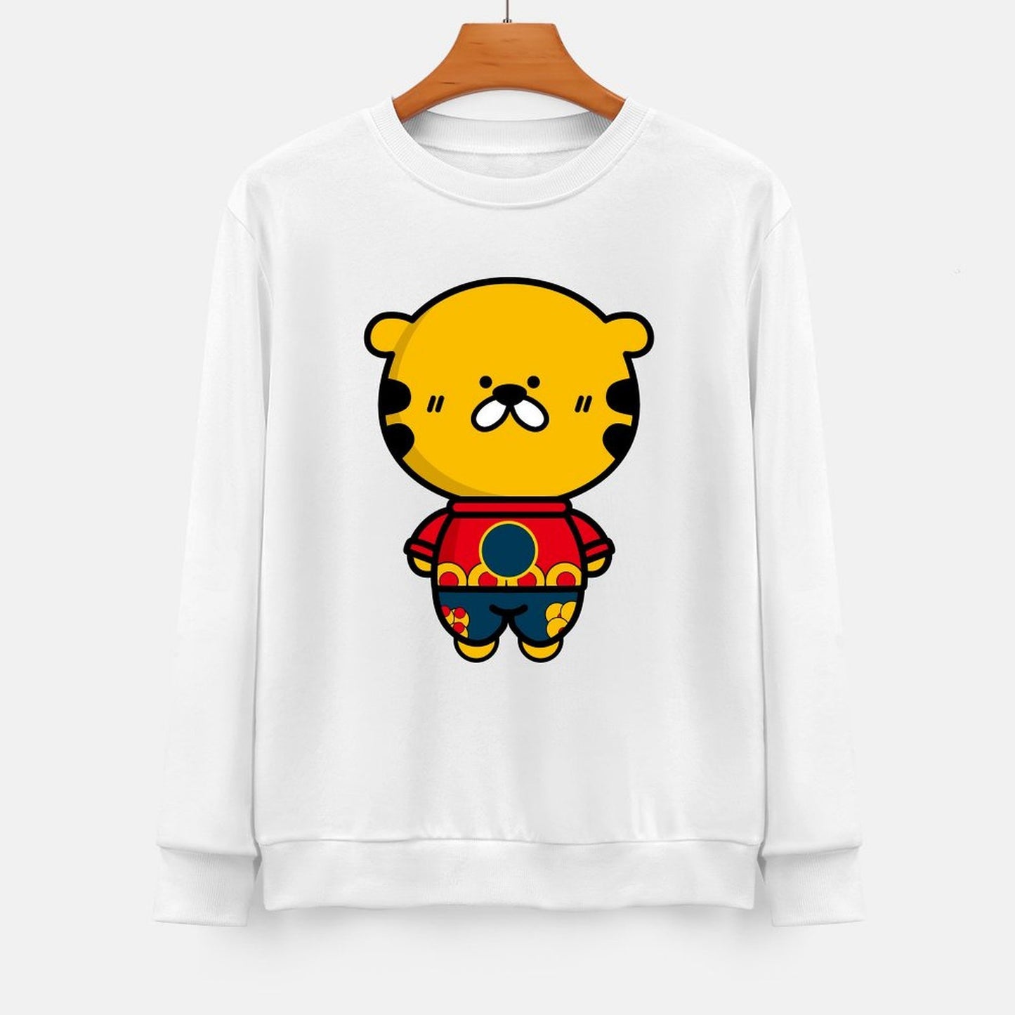 Front Patterned Long Sleeve TopUltra Durable YearRound