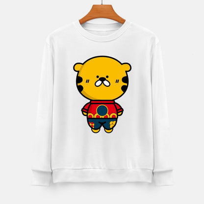 Front Patterned Long Sleeve TopUltra Durable YearRound