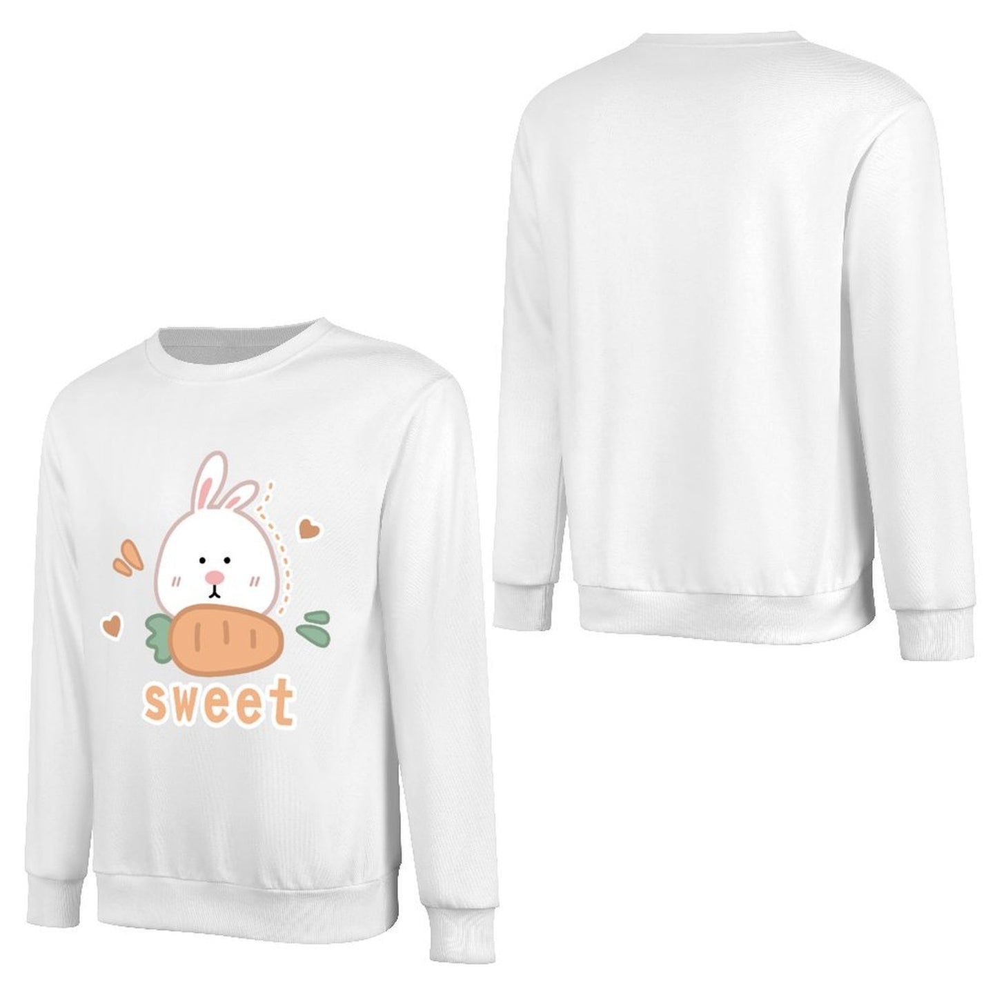 Front Patterned Long Sleeve TopMen¡¯s / Women¡¯s / Youth Oversized