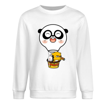 Front Patterned Long Sleeve TopChill Basic