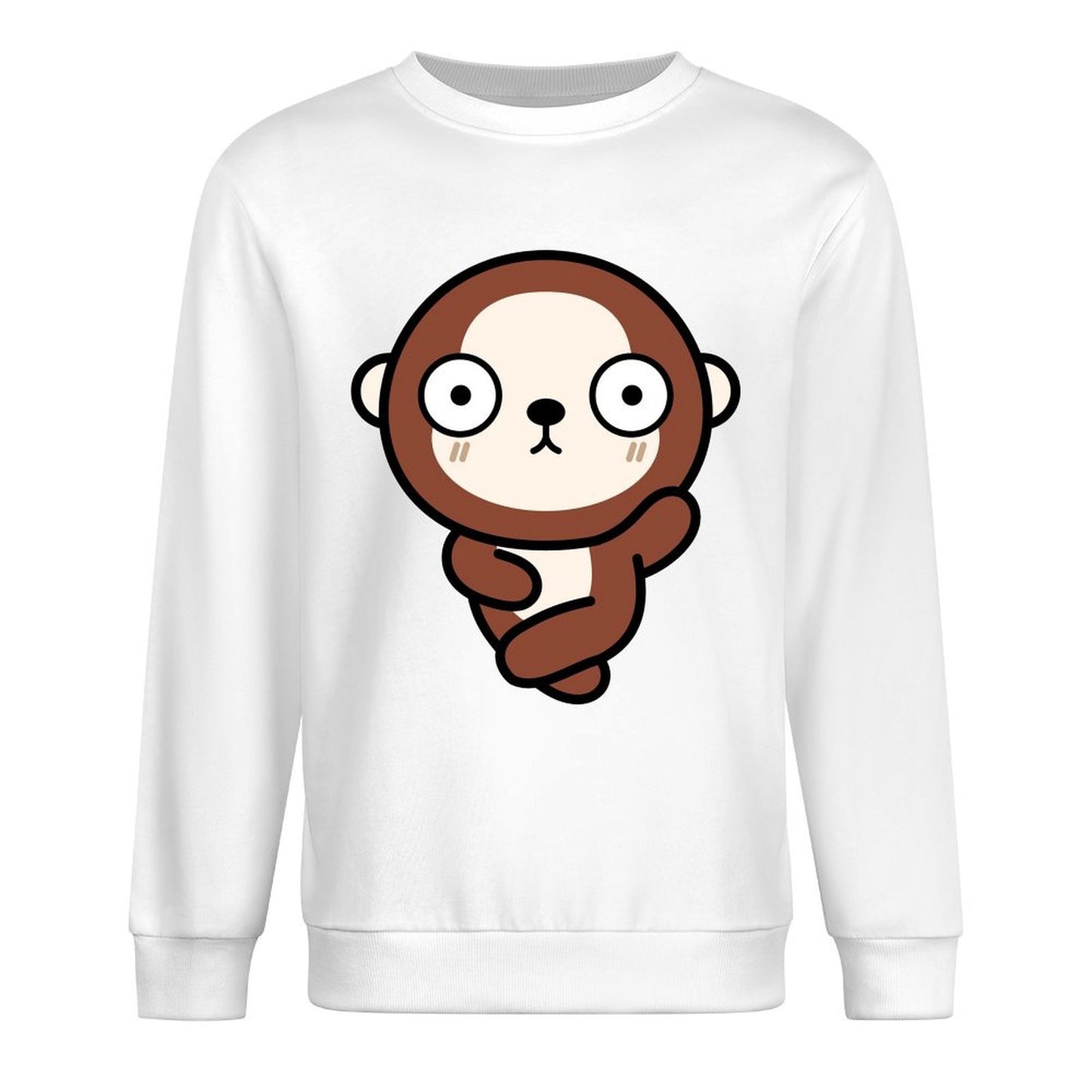 Front Patterned Long Sleeve TopYearRound Softstyle