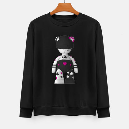 IPIB 250g Crew Neck Long Sleeve Sweatshirt Front GraphicCrew Neck Long Sleeve Sweatshirt6000018-1
