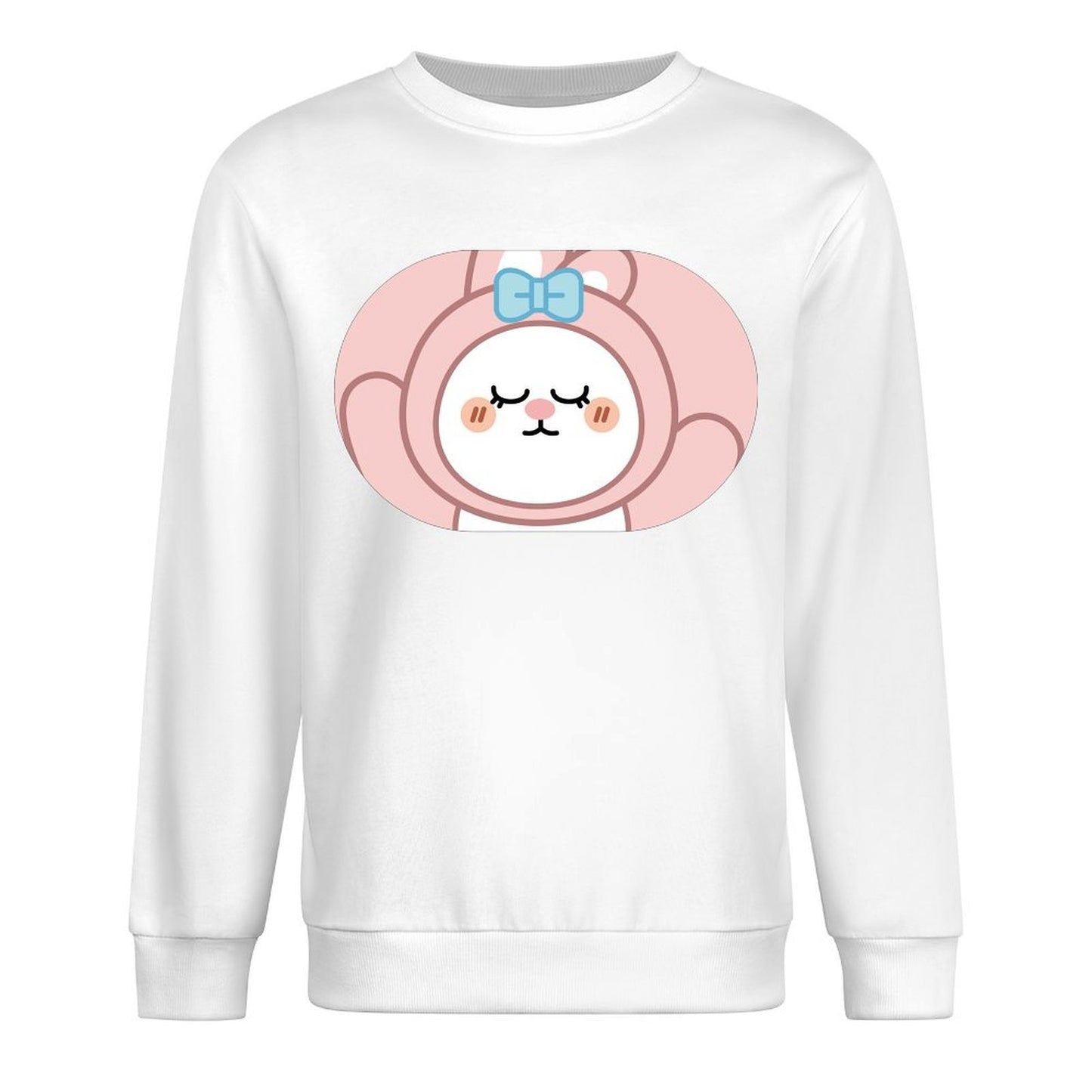 Front Patterned Long Sleeve TopOriginal EssentialFit