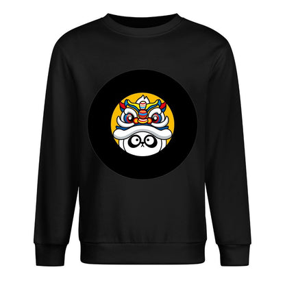 Front Patterned Long Sleeve TopRelaxed ClassicFit