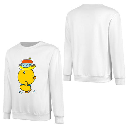 Front Patterned Long Sleeve TopEverydayComfort SimpleFit