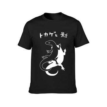 Inkmay Casual Cotton T-shirt Abstract Floral Design With Soft Colors Unisex T-shirtOutdoor Pocket Tee T-Shirt