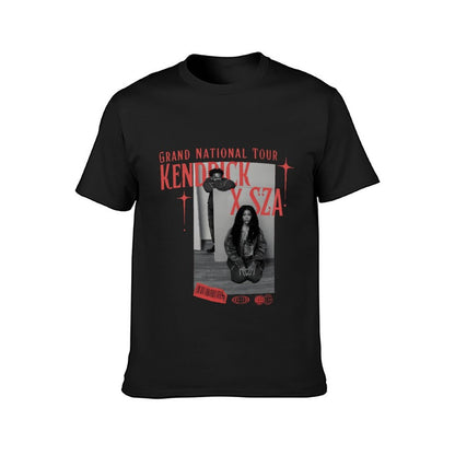 Inkmay Casual Cotton T-shirt Drick X Sza Collaboration Poster Art Unisex T-shirt