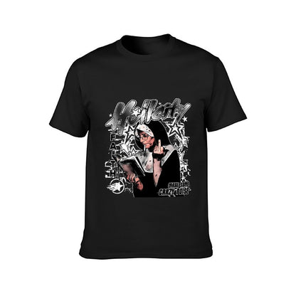 Inkmay Casual Cotton T-shirt Hellcity Faith Make Some Crazy Noise Unisex T-shirtPremiumSeries Casual T-Shirt