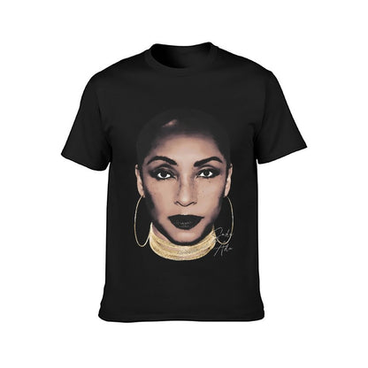 Inkmay Casual Cotton T-shirt Stylish Woman With Bold Makeup Design Unisex T-shirtSoftFeel LooseFit T-Shirt
