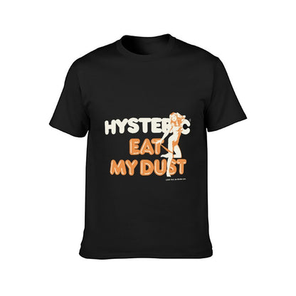 Inkmay Casual Cotton T-shirt Eat My Dust Orange Background Design Unisex T-shirtTrueFit Lifestyle T-Shirt