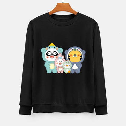  Front Patterned Long Sleeve TopEverydayTee PremiumSeries