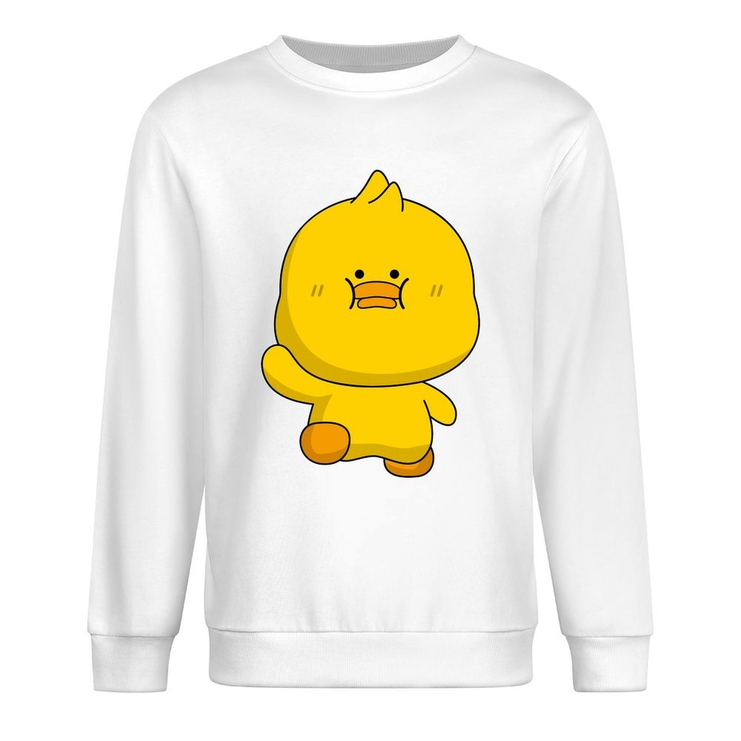 Front Patterned Long Sleeve TopOriginal Clean Edges