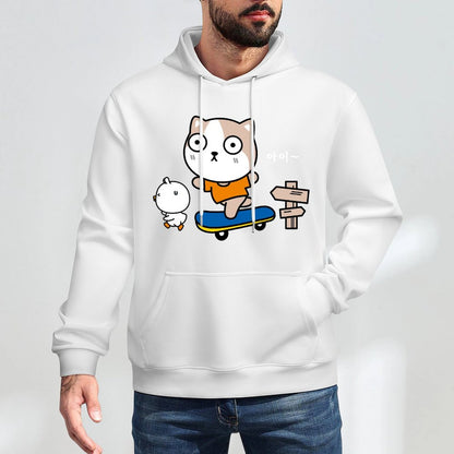 DailyFit Chill Front Graphic Hoodies