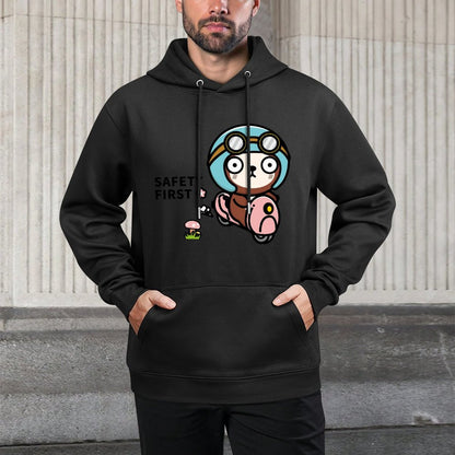 Simple Print-Ready Front Graphic Hoodies