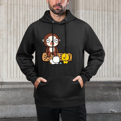 IPBR 250g Hooded Pocket Sweatshirt Front GraphicMen's Hooded  Sweatshirt4001004