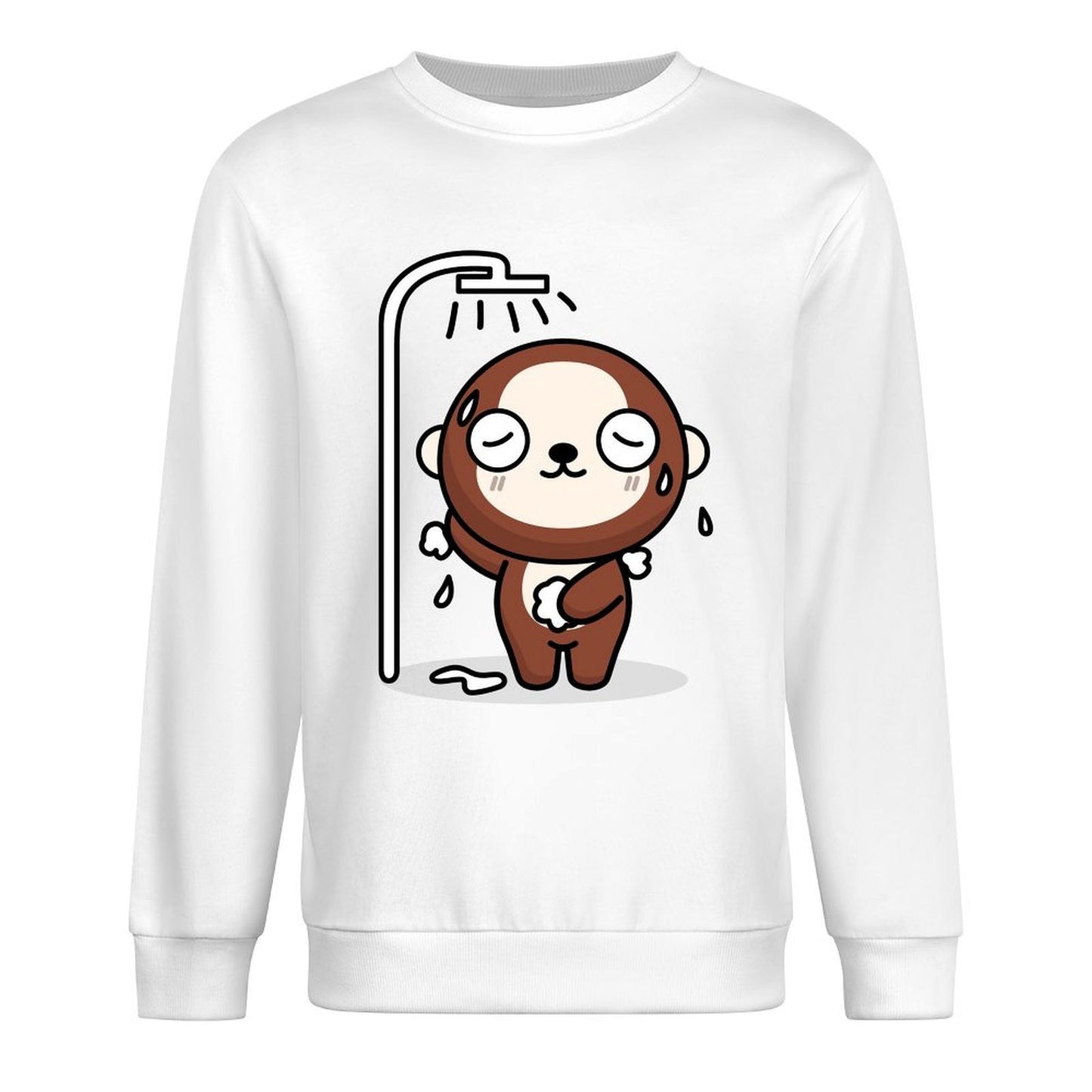 IPBR 250g Crew Neck Long Sleeve Sweatshirt Front GraphicCrew Neck Long Sleeve Sweatshirt4000234