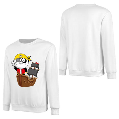 Front Patterned Long Sleeve TopNeat Relaxed Fit