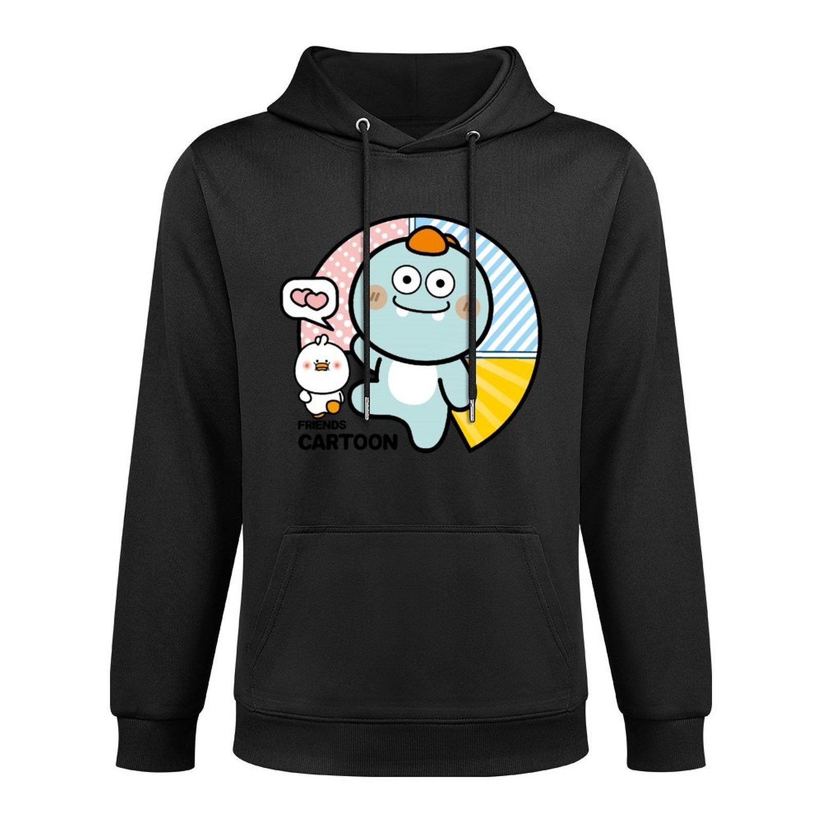 LooseFit DailyFit Front Graphic Hoodies