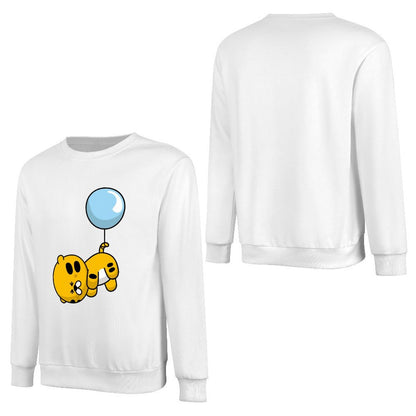 Front Patterned Long Sleeve TopClean Soft