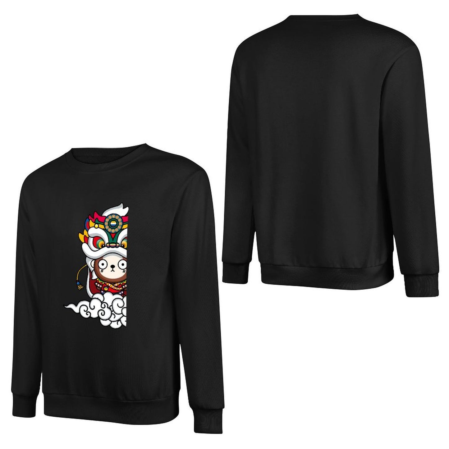 Front Patterned Long Sleeve TopHeritage On-Demand