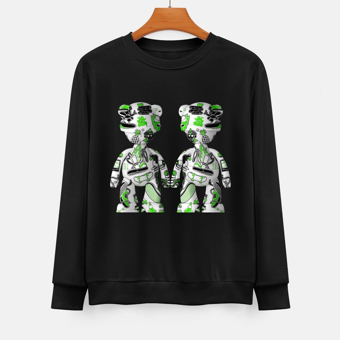IPIB 250g Crew Neck Long Sleeve Sweatshirt Front GraphicCrew Neck Long Sleeve Sweatshirt6000085-5