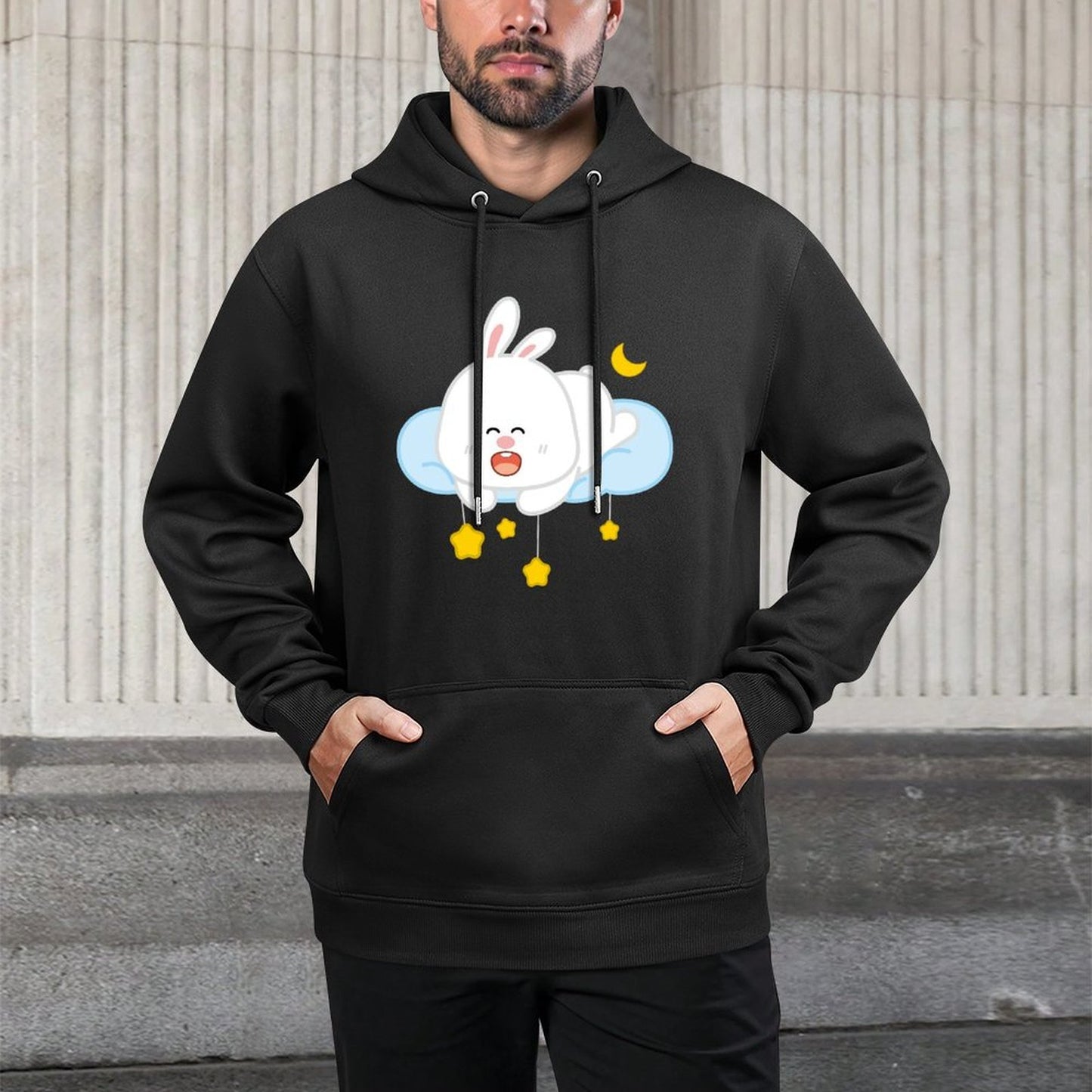 IPBR 250g Hooded Pocket Sweatshirt Front GraphicMen's Hooded  Sweatshirt4001102