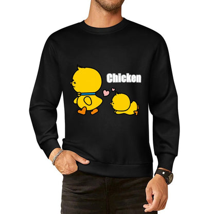 Front Patterned Long Sleeve TopColorfast Clean