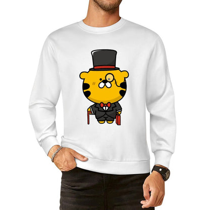 Front Patterned Long Sleeve TopCleanCut Softstyle