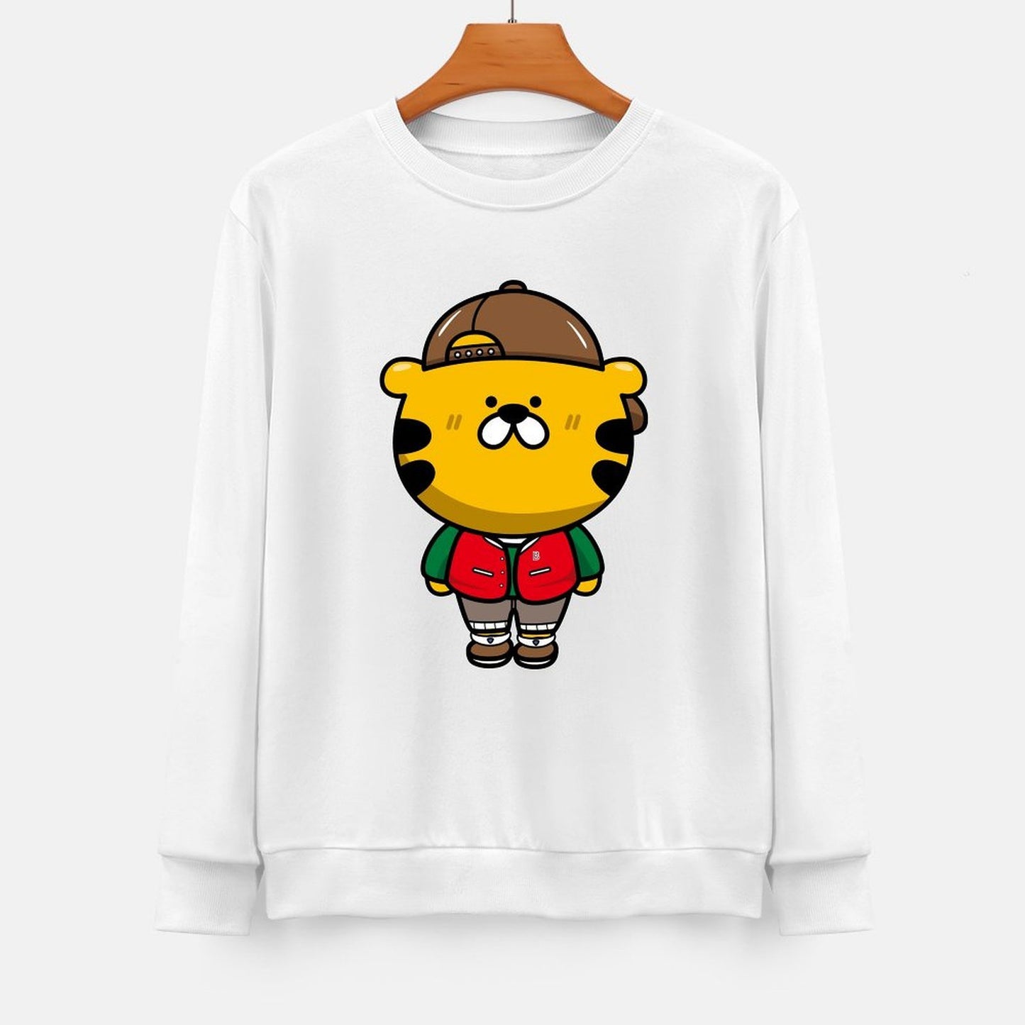 Front Patterned Long Sleeve TopClassic Indoor