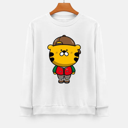 Front Patterned Long Sleeve TopClassic Indoor