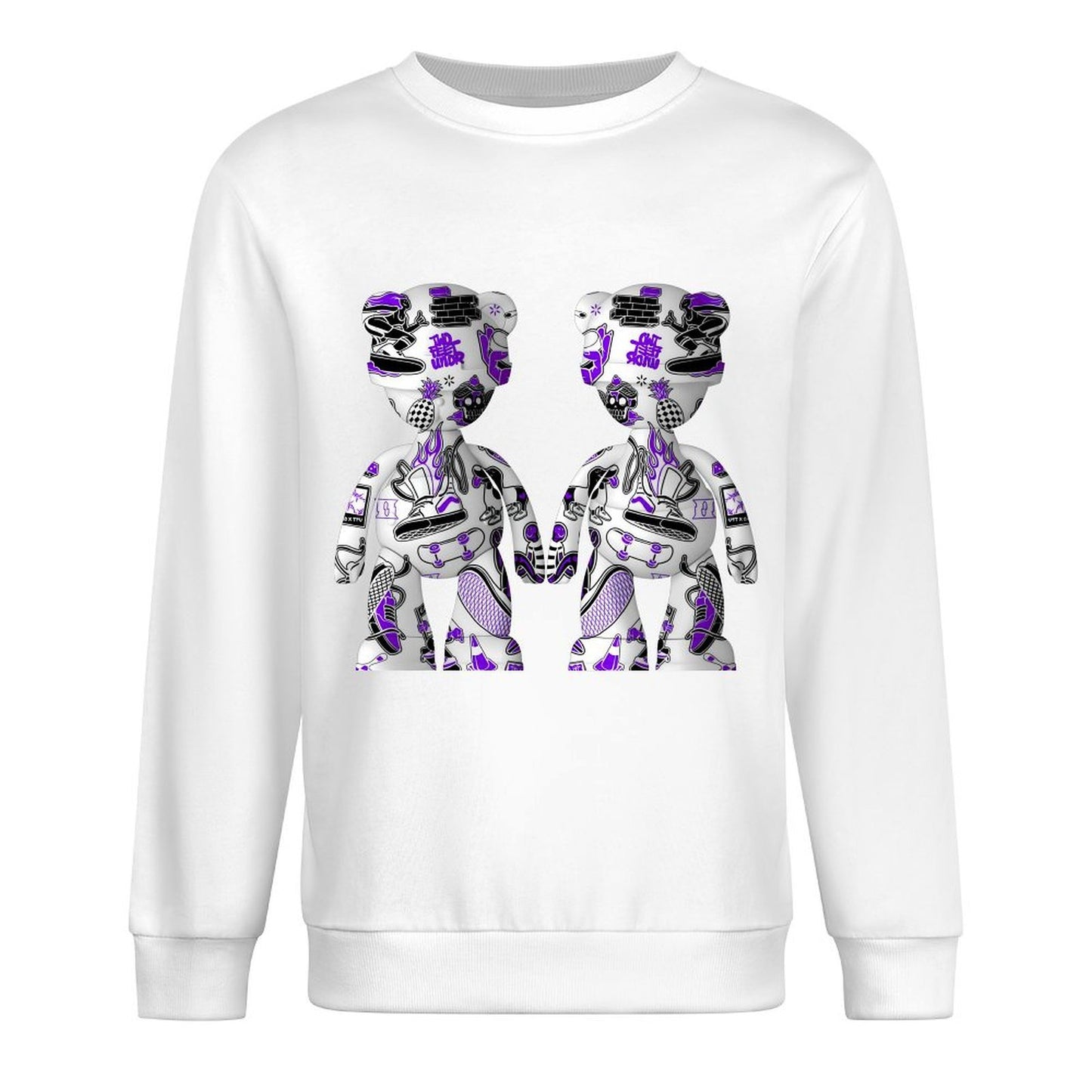 IPIB 250g Crew Neck Long Sleeve Sweatshirt Front GraphicCrew Neck Long Sleeve Sweatshirt6000085-1
