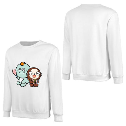 Front Patterned Long Sleeve TopLifestyle Neutral