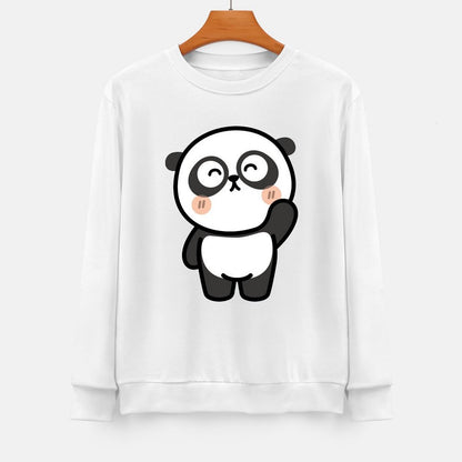 Front Patterned Long Sleeve TopPlain Outdoor