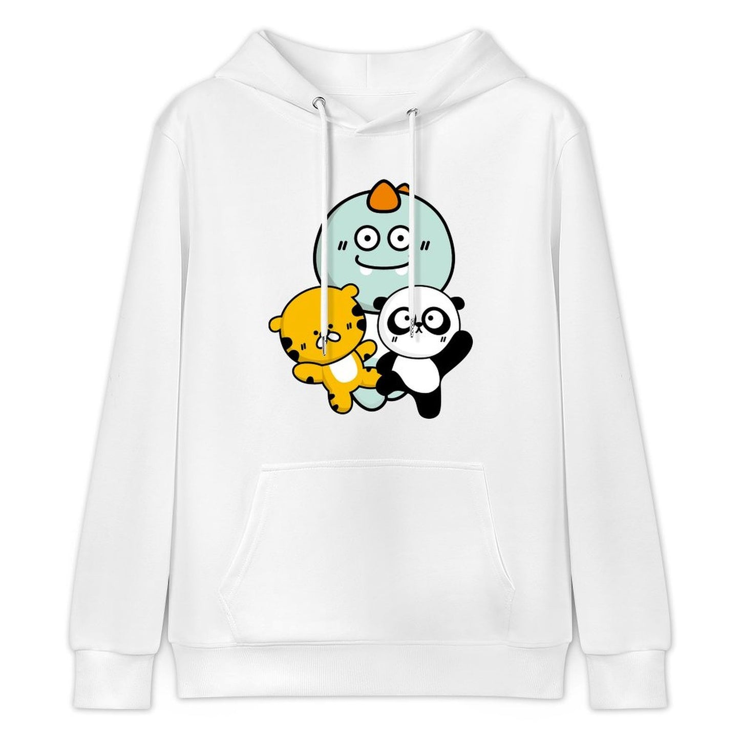 Comfort Double-Stitched Front Graphic Hoodies