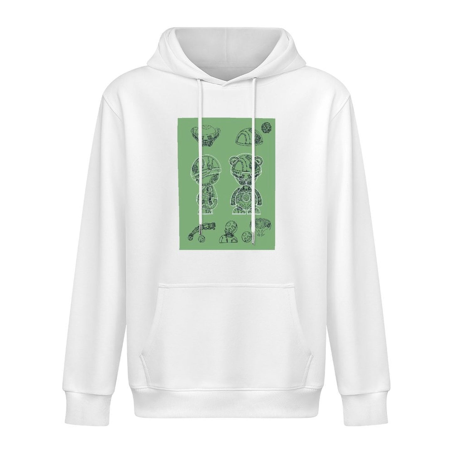 Hoodie Front PatternEasyWear TrueFit