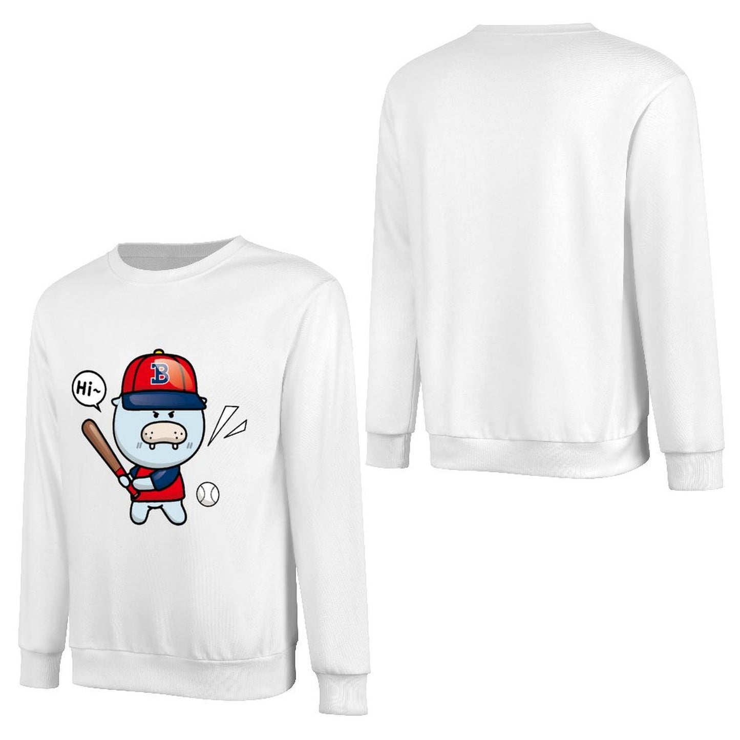 Front Patterned Long Sleeve TopTimelessComfort EverydayComfort