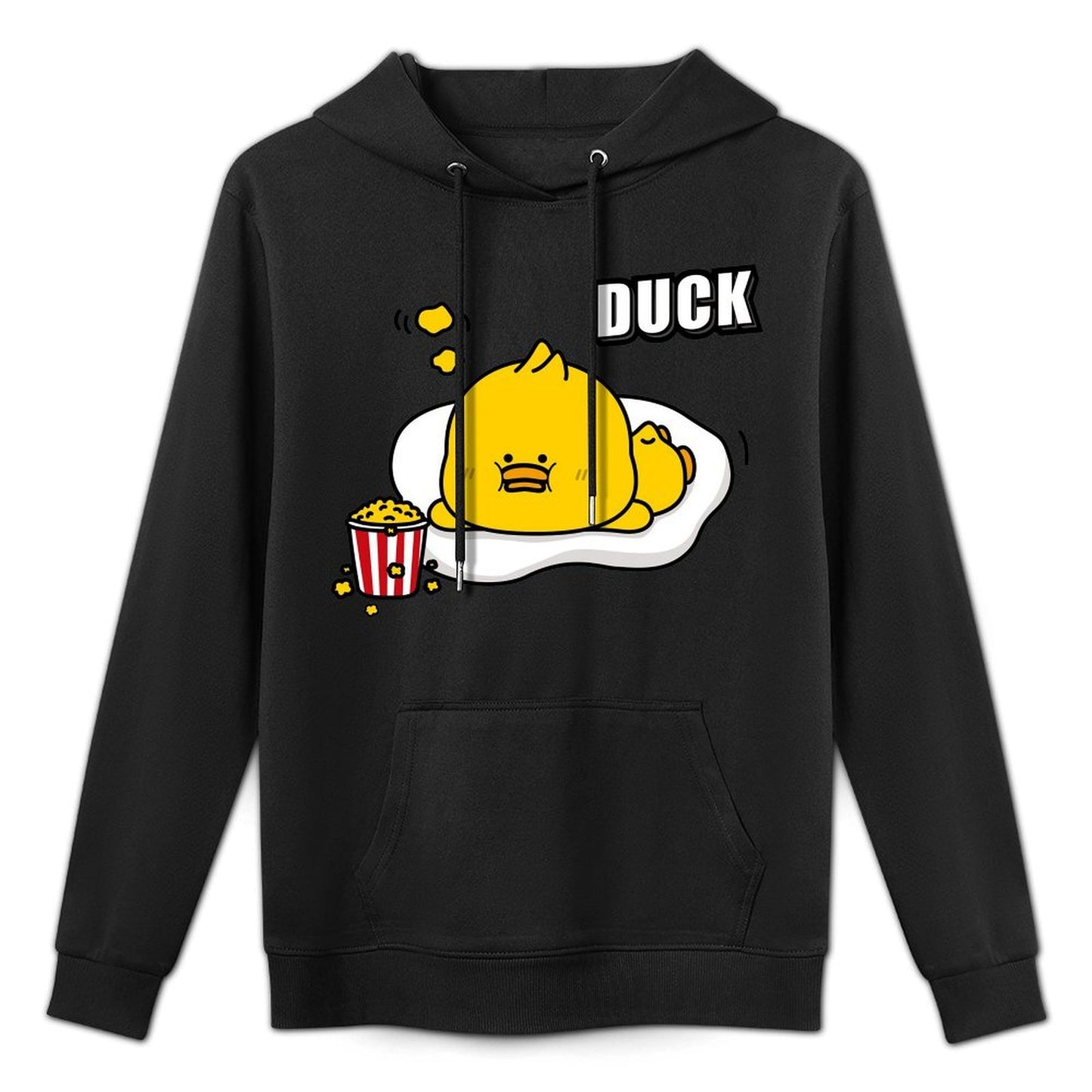 Smooth Feel Wrinkle-Free Front Graphic Hoodies