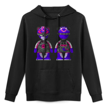 IPIB 250g Hooded Pocket Sweatshirt Front GraphicMen's Hooded  Sweatshirt6000095-4