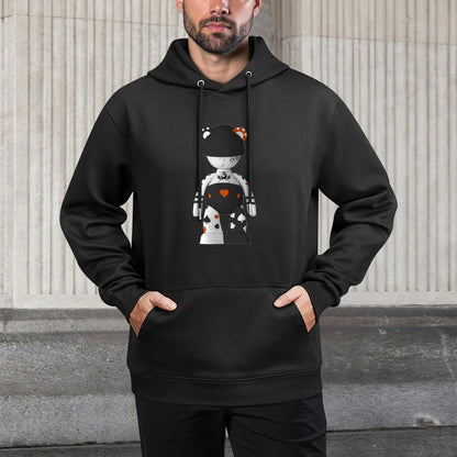 Hoodie Front PatternCleanCut Cotton