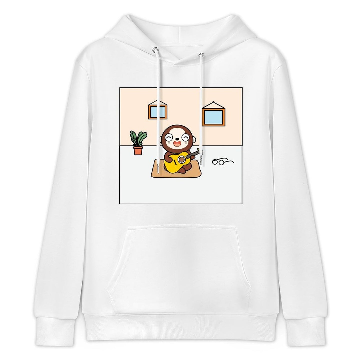 Performance Relaxed Fit Front Graphic Hoodies