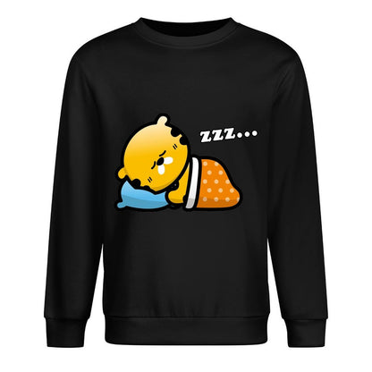 Front Patterned Long Sleeve TopComfortSeries Vintage