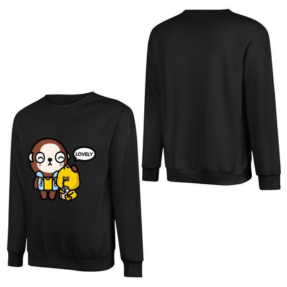 IPBR 250g Crew Neck Long Sleeve Sweatshirt Front GraphicCrew Neck Long Sleeve Sweatshirt4001155