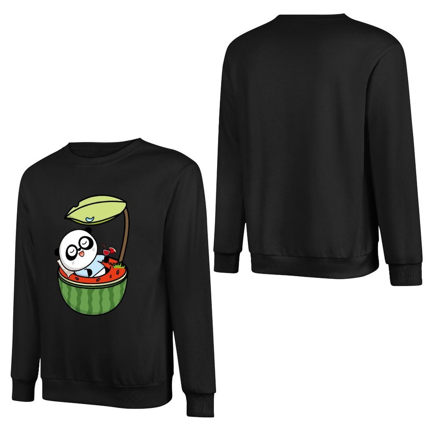 Front Patterned Long Sleeve TopTrueStyle Timeless