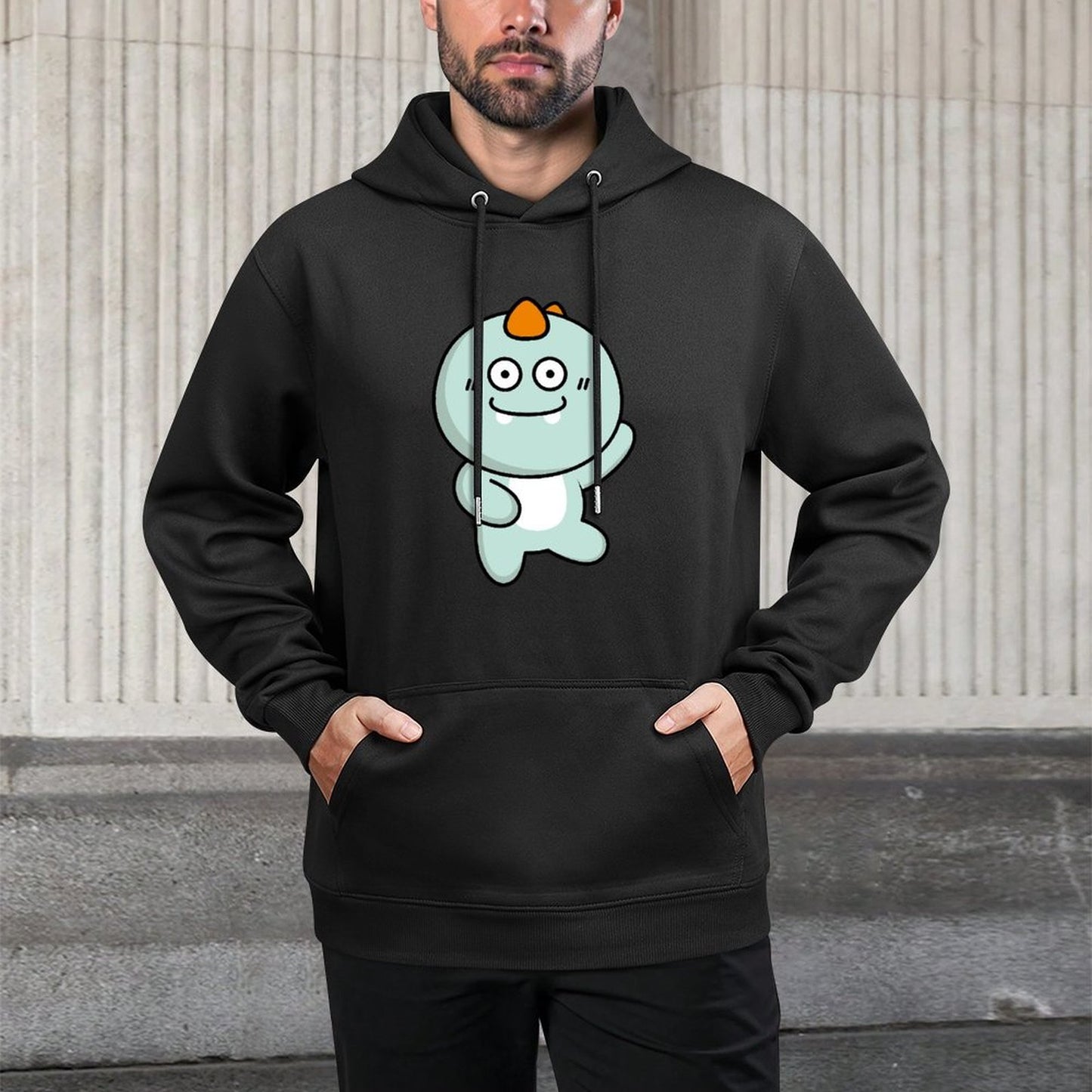 IPBR 250g Hooded Pocket Sweatshirt Front GraphicMen's Hooded  Sweatshirt4000462