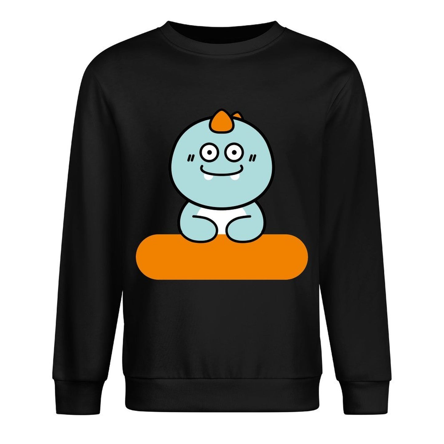 Front Patterned Long Sleeve TopNeutral Daily