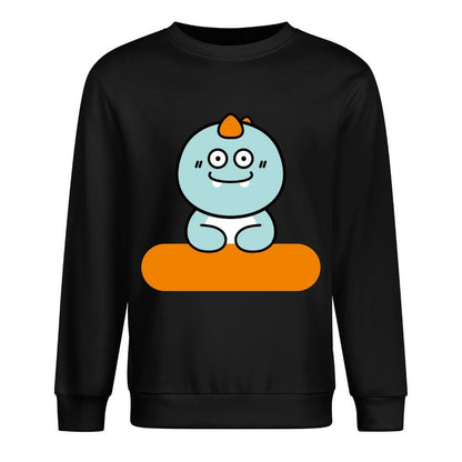 Front Patterned Long Sleeve TopNeutral Daily