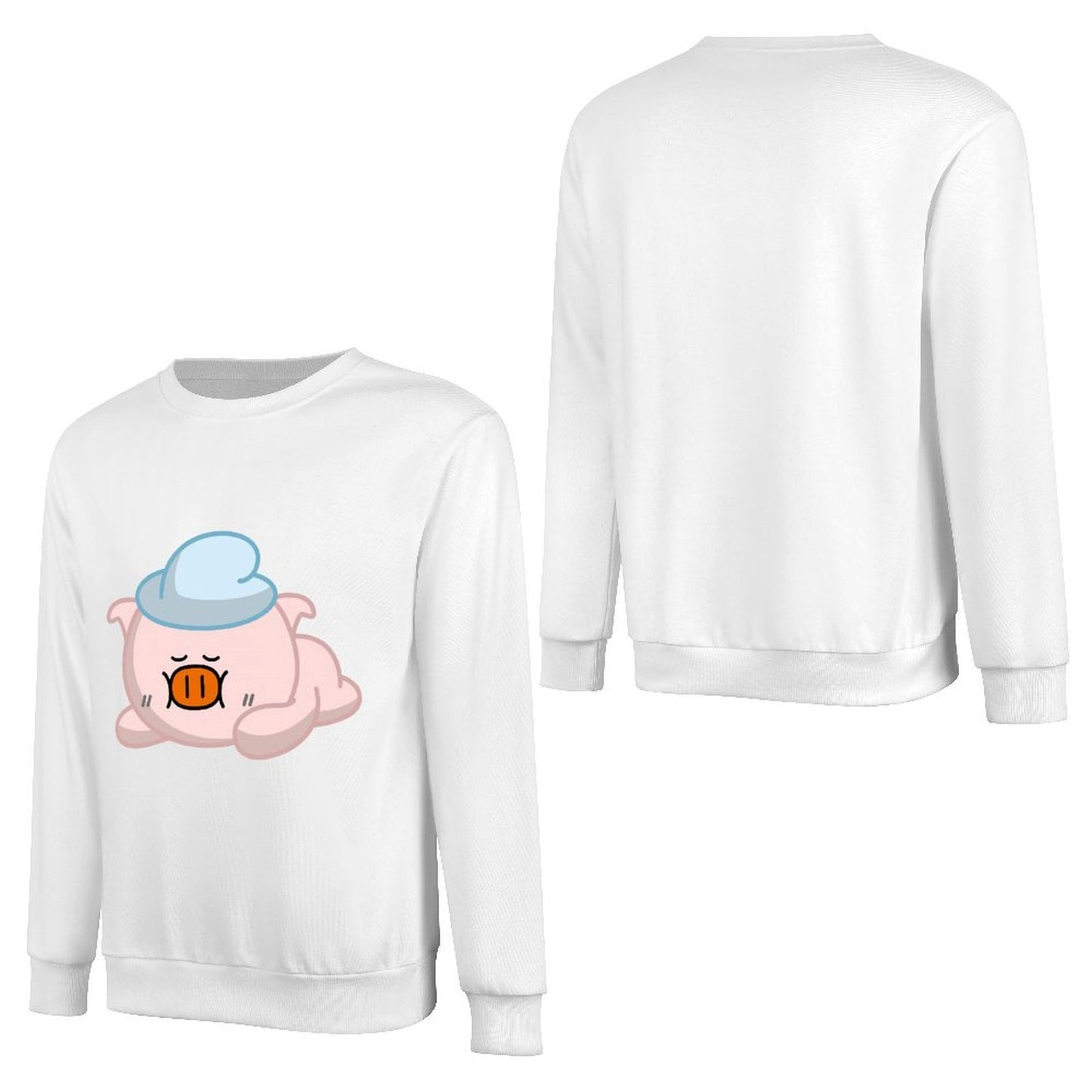 Front Patterned Long Sleeve TopClean Edges Eco / Sustainable