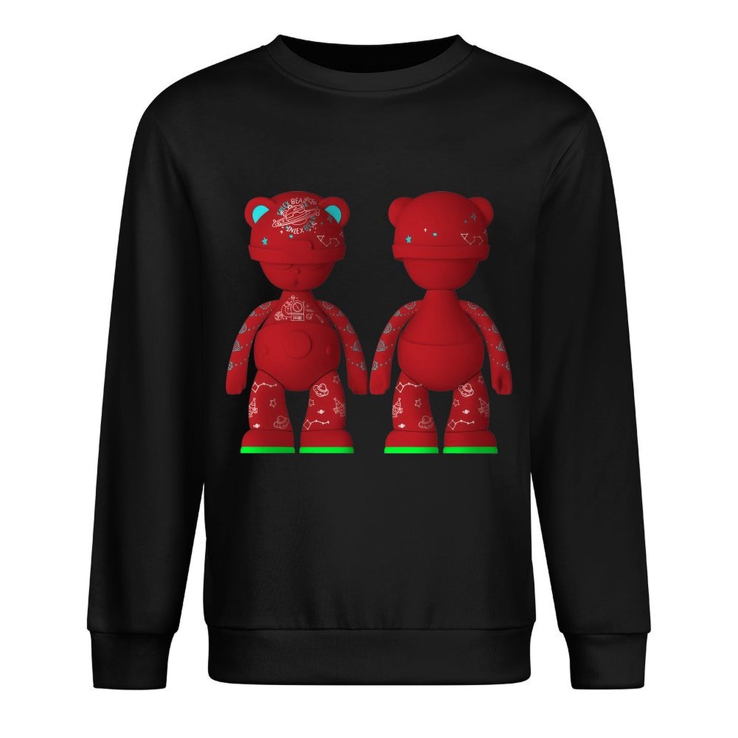 IPIB 250g Crew Neck Long Sleeve Sweatshirt Front GraphicCrew Neck Long Sleeve Sweatshirt6000086-2
