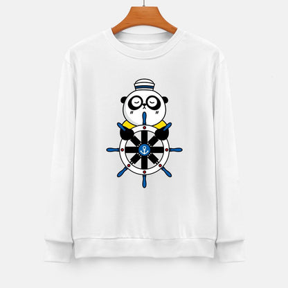 Front Patterned Long Sleeve TopEasy-Care EverydaySeries