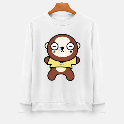 Front Patterned Long Sleeve TopPlain Heritage